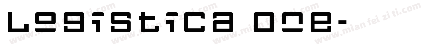 Logistica One字体转换